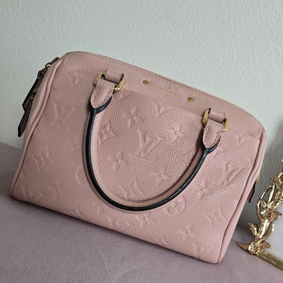 Louis Vuitton Empreinte Speedy Bandouliere 20 NM Rose Poudre – Full Set! - Picture 1 of 12